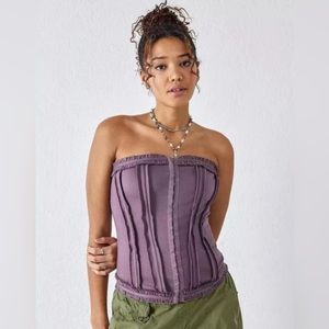 NWT Urban Outfitters Light Before Dark Corset Top size S/p